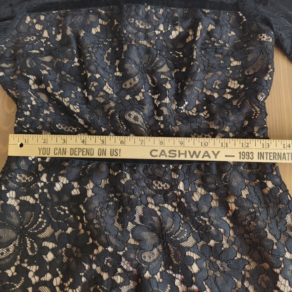 Marciano Black Lace Maxi Dress - Picture 9 of 15